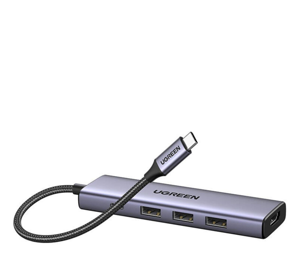 UGREEN Stacja dokująca do laptopa USB-C - HDMI 4K 3xUSB USB-C PD 100W - 1200846 - zdjęcie 3